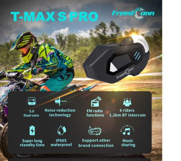 Freed Conn T.Max S Pro Intercom www.ls2helmetspk