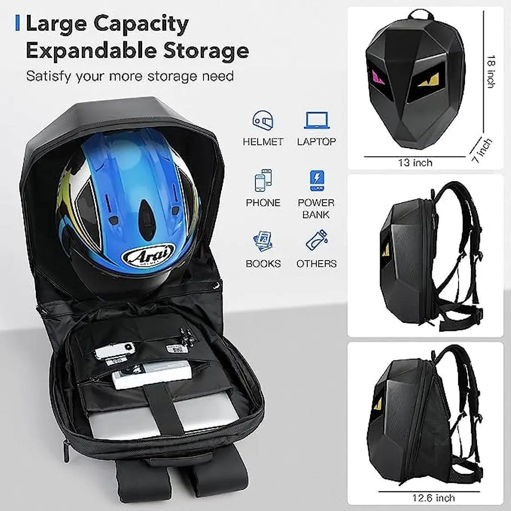LED Rider Back Pack – www.ls2helmetspk.com