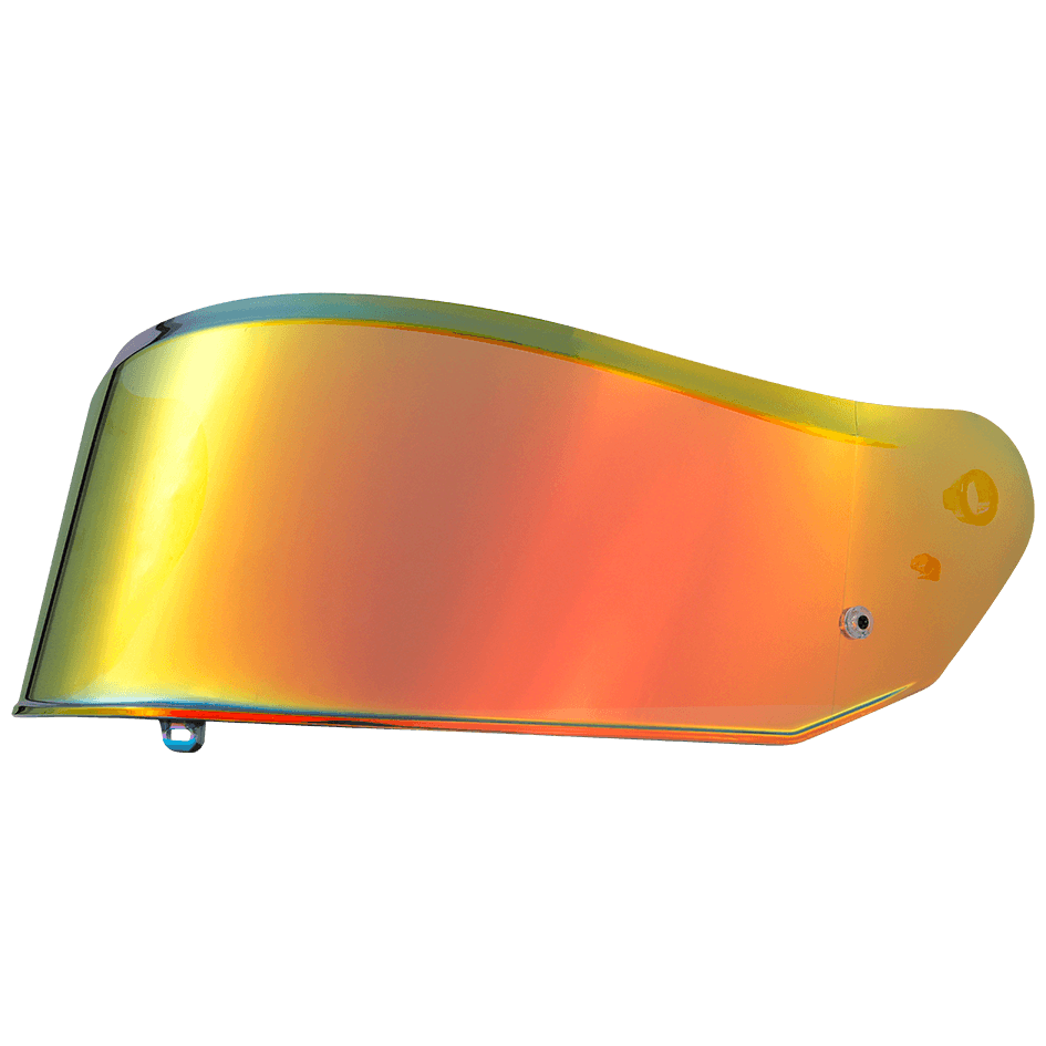 FF808 VISOR LIGHT TINTED  ELECTRIC SPRAY RED