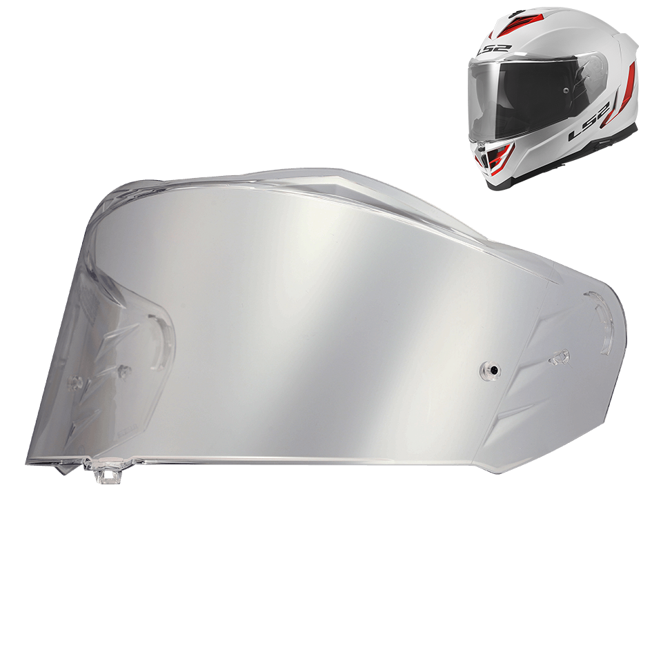 FF818 VISOR SILVER