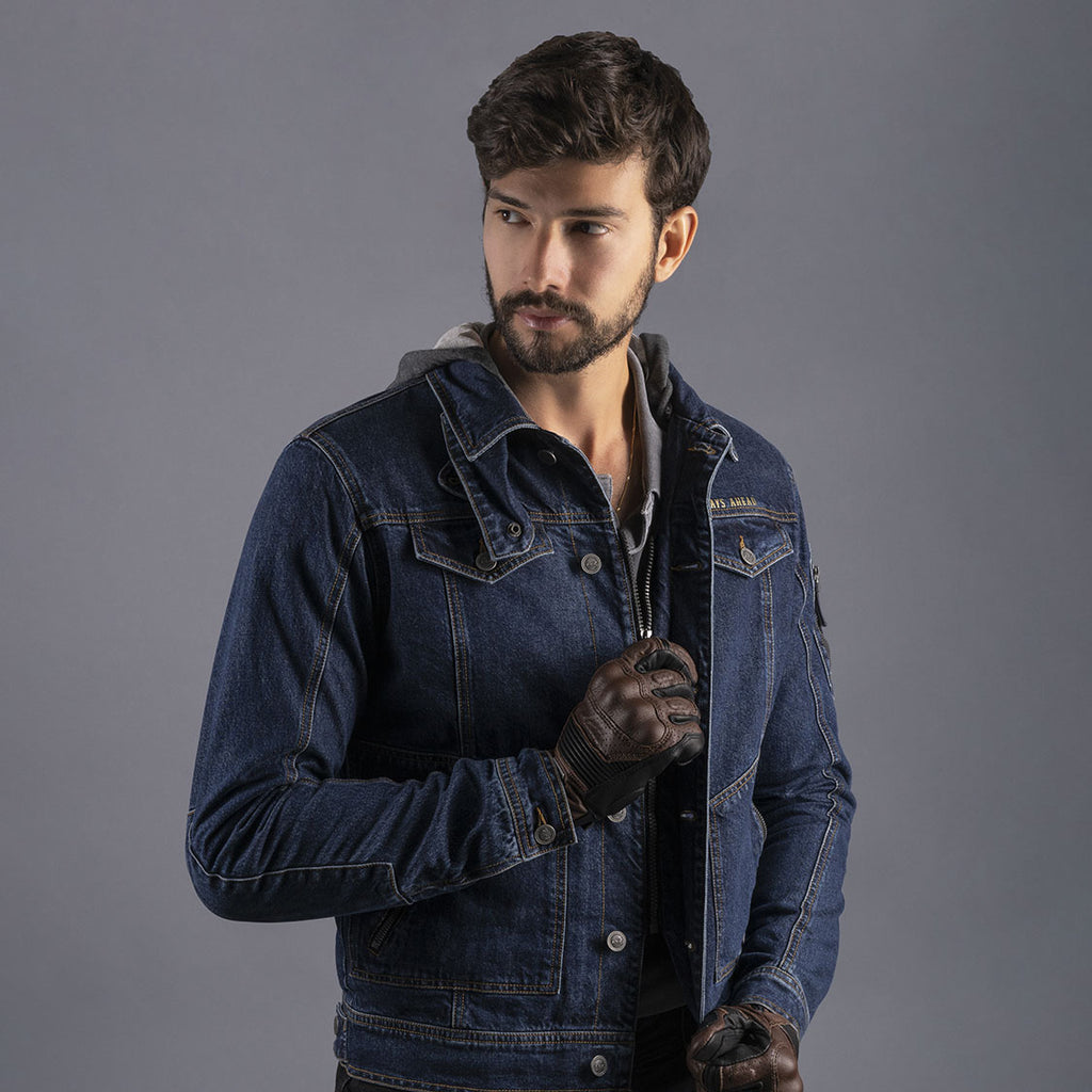 LS2 Oaky Man Jacket Dark Blue