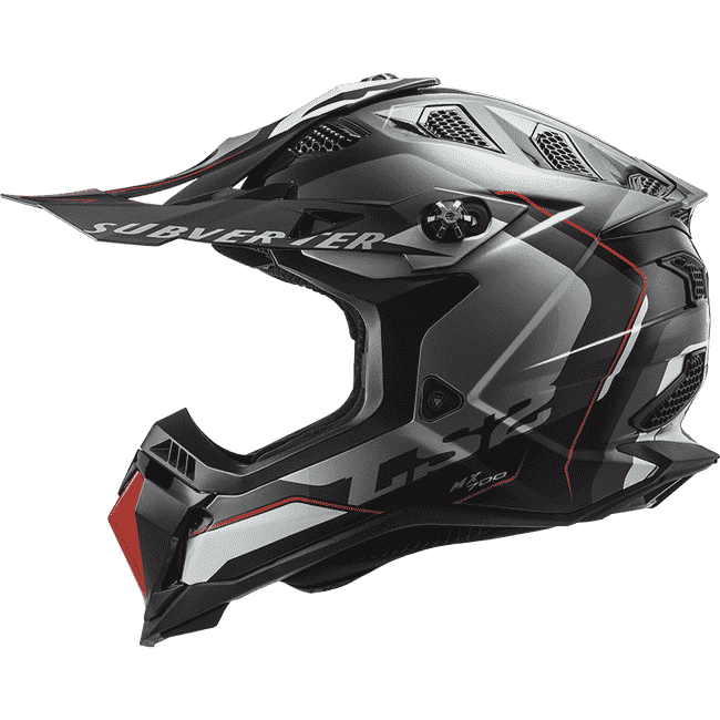MX700 Subverter Evo Arched Matt Black Silver Titanium –