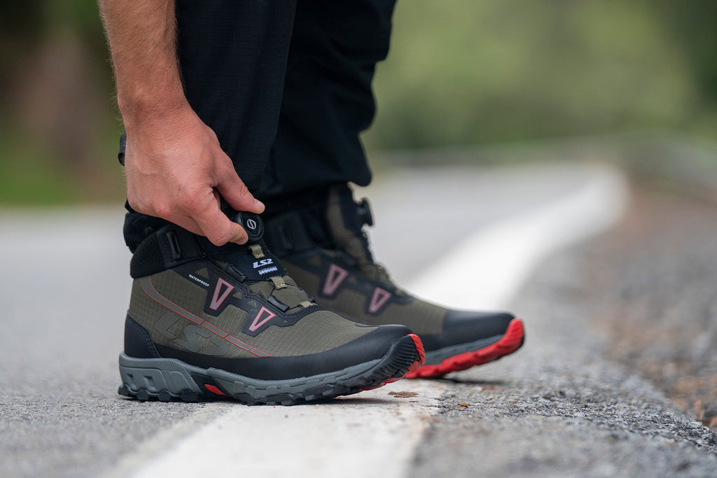 LS2 TREKKER MAN BOOTS W/P GREEN