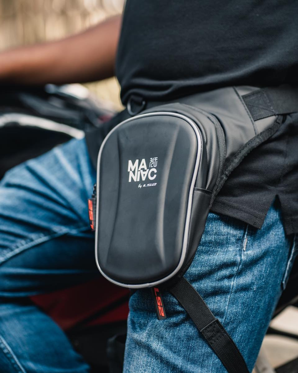 LS2 LEG BAG CARBON GRAIN BLACK – www.ls2helmetspk.com