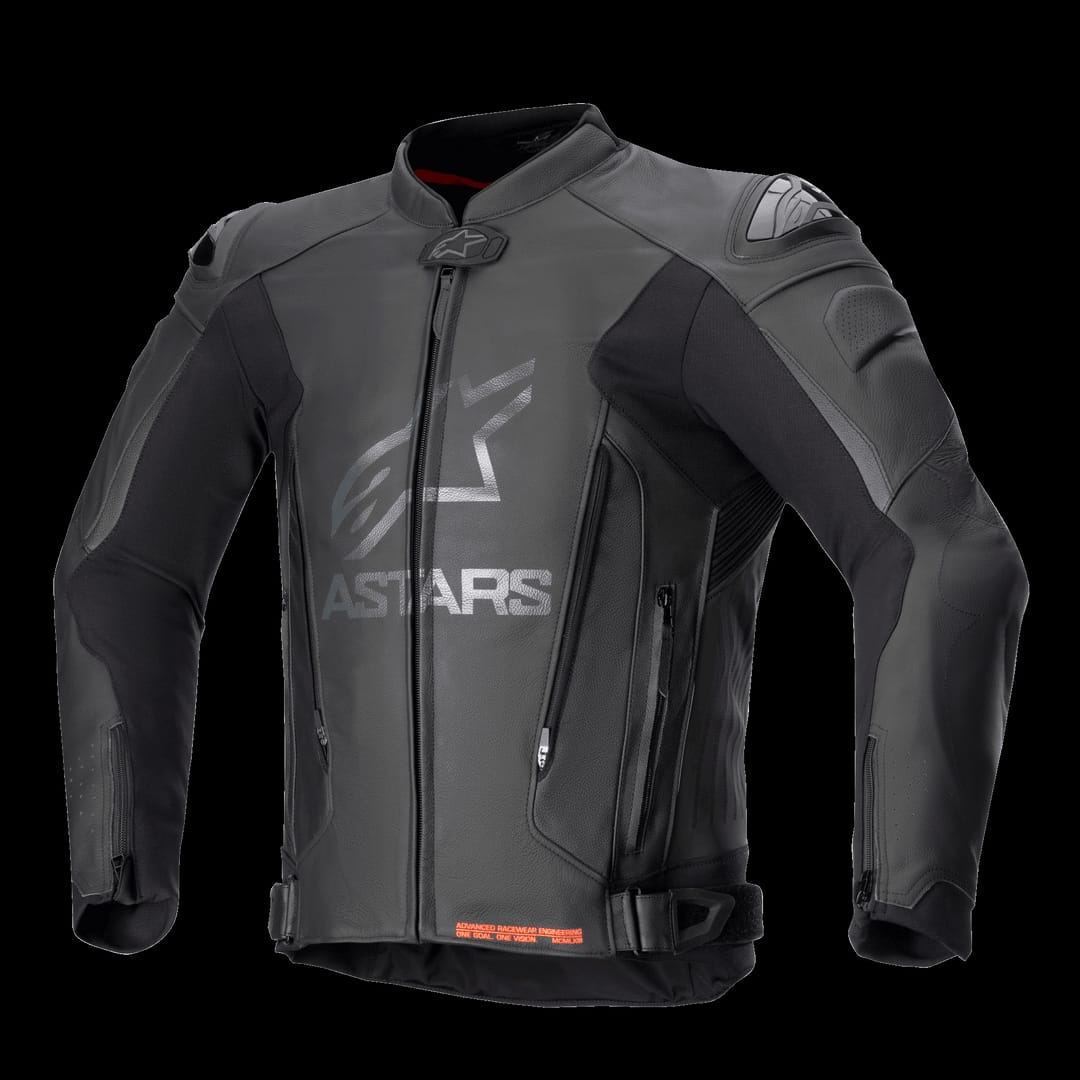 GP Plus R V4 Racing Leather Alpine Star Jacket – - Main Image