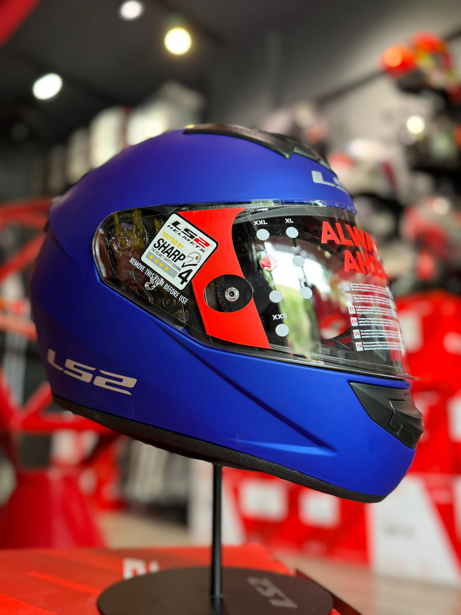 FF352 Rookie Solid Matt Blue – www.ls2helmetspk.com