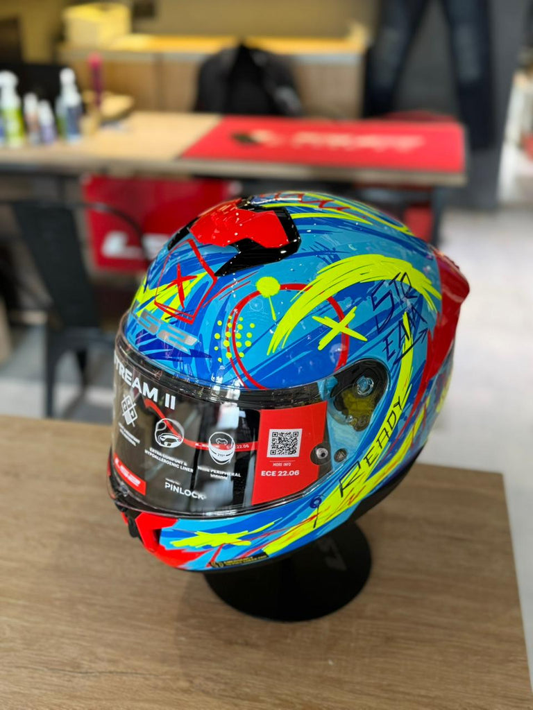 FF808 STREAM II Scratches blue neon yellow