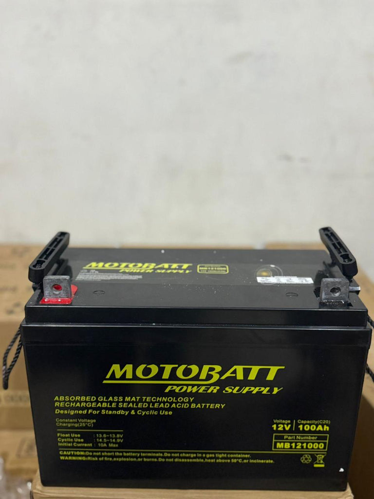 MOTOBATT MB12650 DEEP CYCLE BATTERY