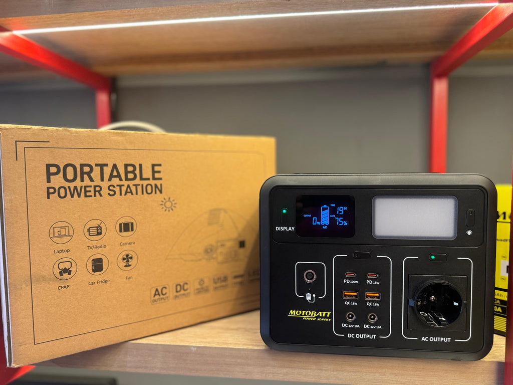 MotoBatt Portable Power Station 300W