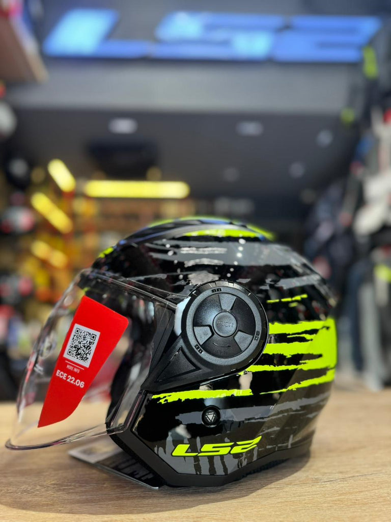 OF616 AIRLOW II BRUSH BLACK HI-VIS YELLOW