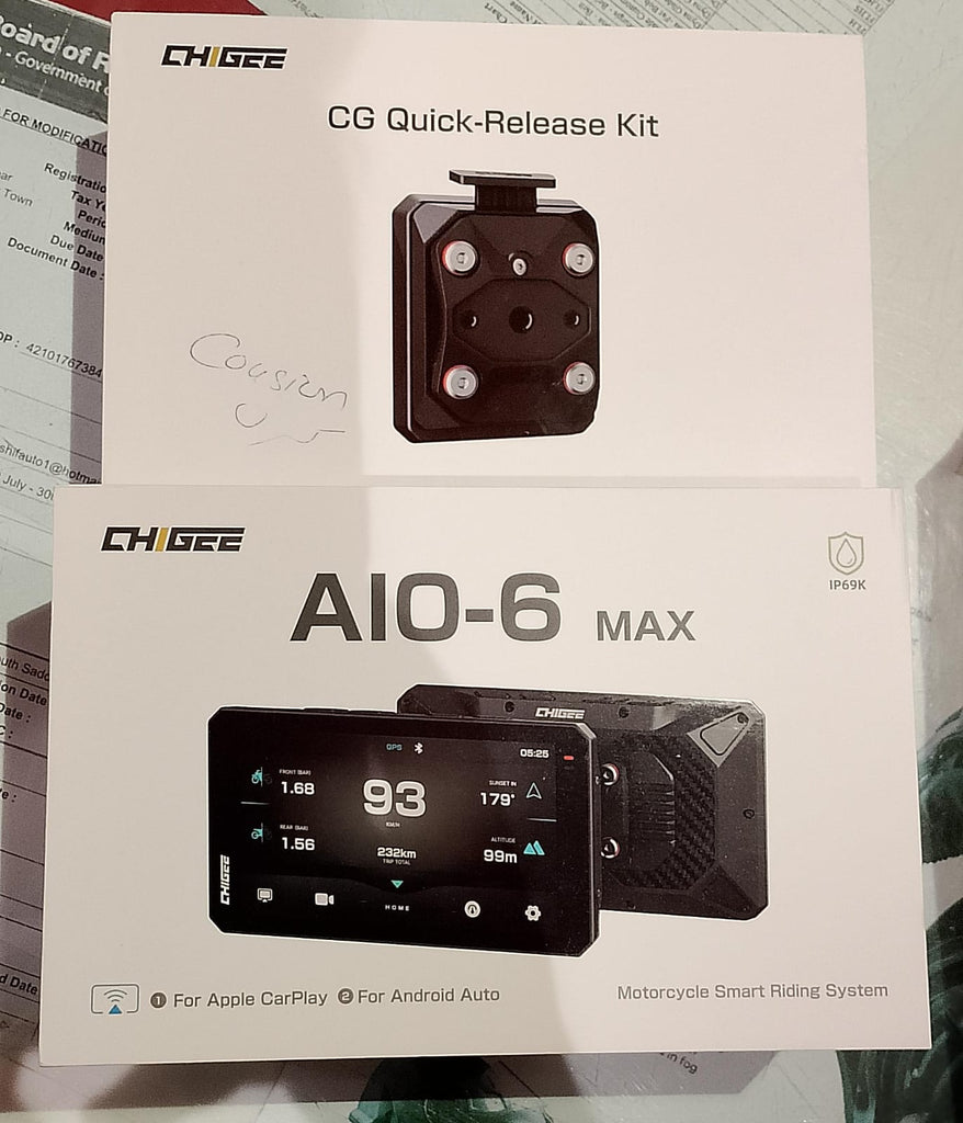 CHIGEE AIO-6 MAX MOTORCYCLE SMART RIDING SYS