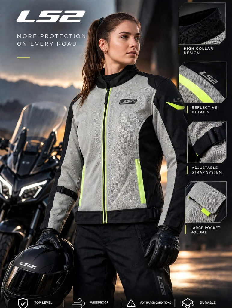 AIRY EVO LADY JACKET LIGHT GREY