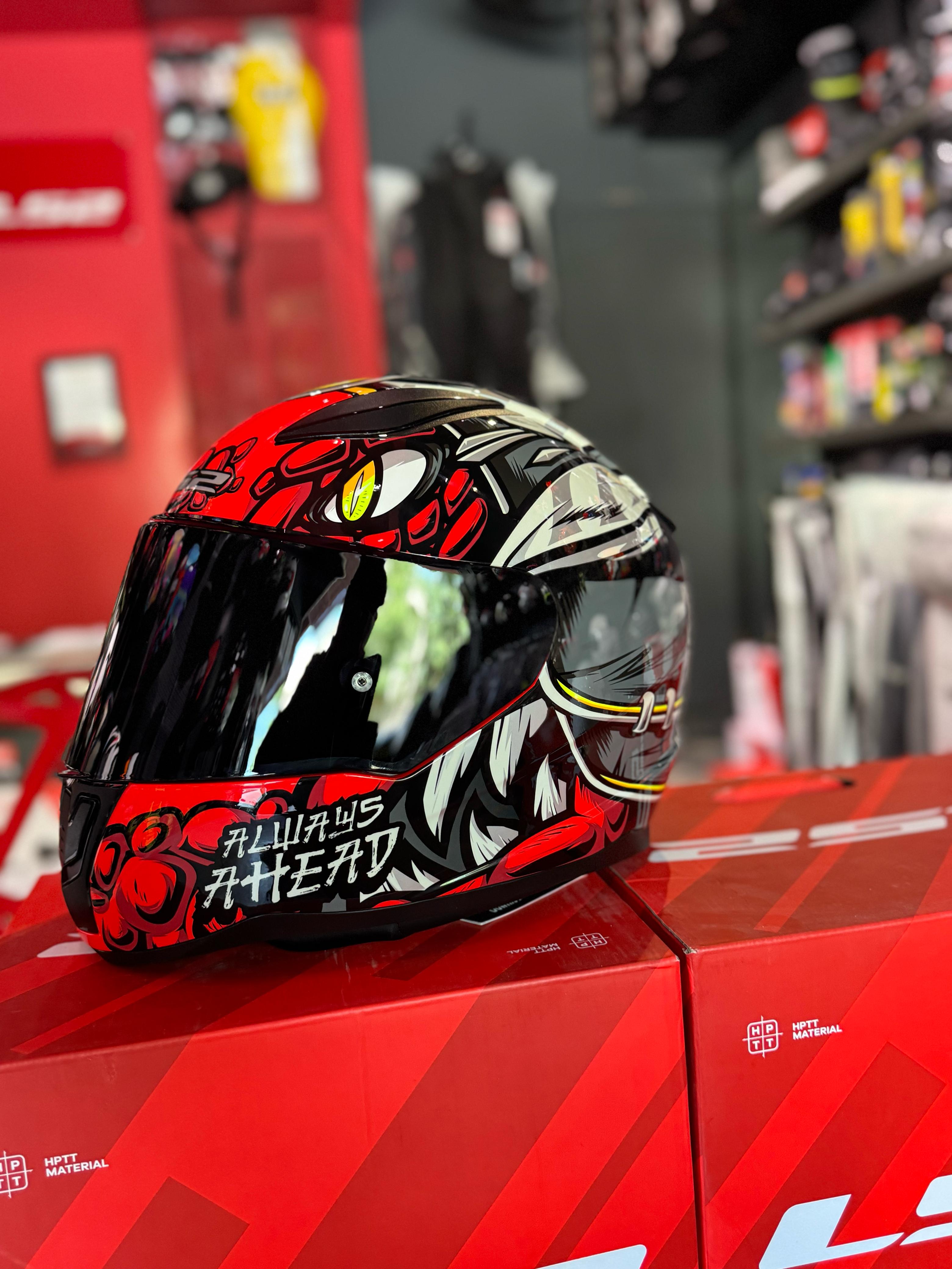 FF353 Rapid II Drillox Red – www.ls2helmetspk.com