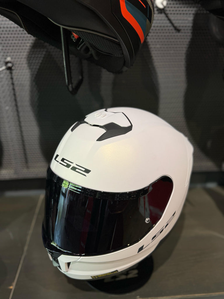 Ls2 Ff808 Stream 2 Solid Helmet White | [en - View #3