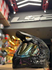 Ls2 Mx702 Pioneer 2 Rangi Helmet Black LS2-467022612 Full Face Helmets - View #14