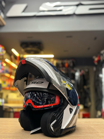 flip up helmet ls2 Advant II Flip-up Motorcycle degree modular system for easy on and off LS2 FF901 Advant X Future