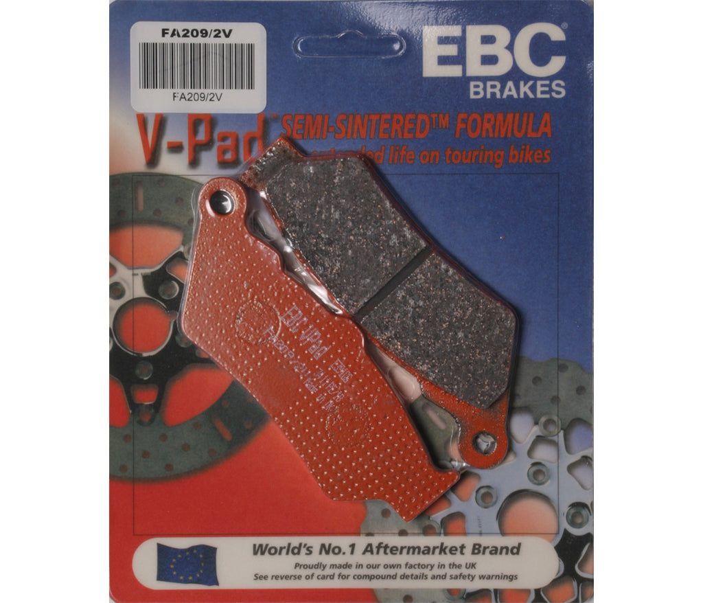 BRAKE PADS EBC FA209/2 V Rear BMW R1200 GS