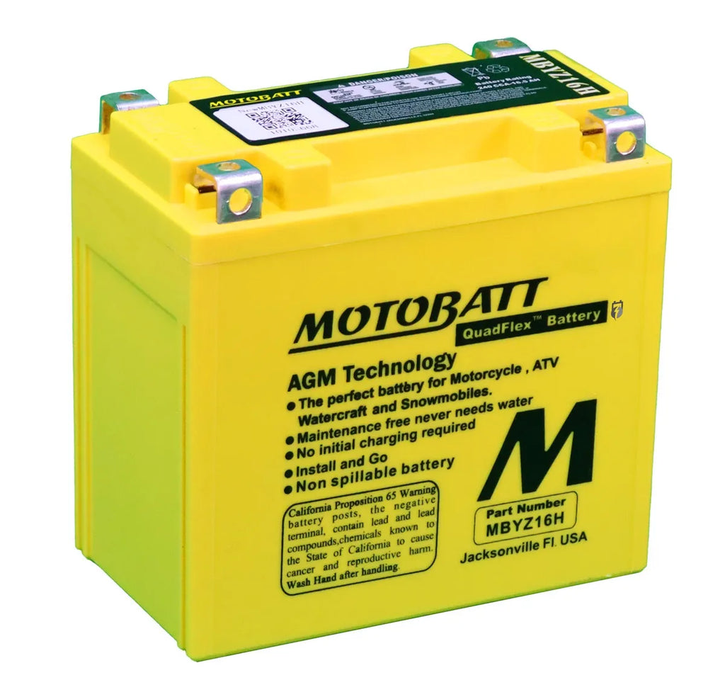 Battery MotoBatt MBYZ16H