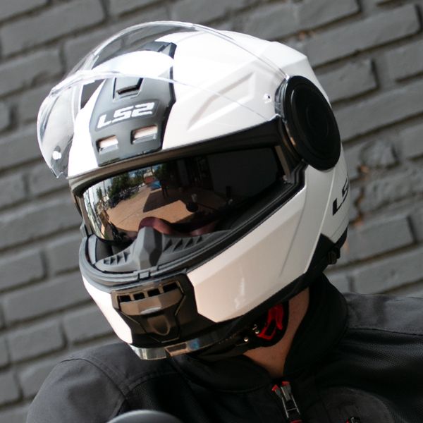FF902 Scope Solid White – www.ls2helmetspk.com