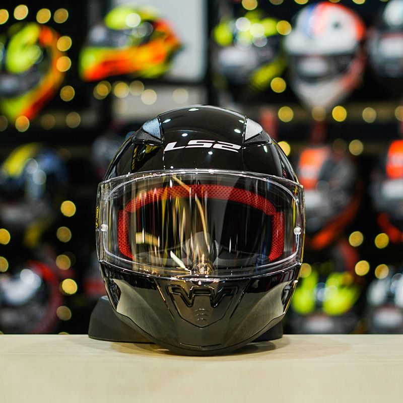 ls2 full face helmet ff350 phobia black FF353 Rapid II Gloss Black – www.ls2helmetspk.com
